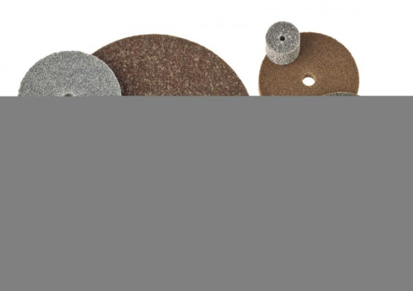 3M Scotch-Brite EXL Verpresste Kompaktscheibe XL-UW, 75 mm x 6 mm x 6 mm, A MED, VE: 40 Scheiben, 7000045935