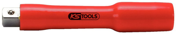 KS Tools 3/8" Verlängerung mit Schutzisolierung und Schraubenarretierung, 125mm, 117.3823