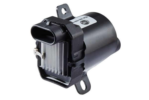 HELLA Zündspule, 4-polig, Zündspule zum Verteiler, geschraubt, 5DA 230 035-391