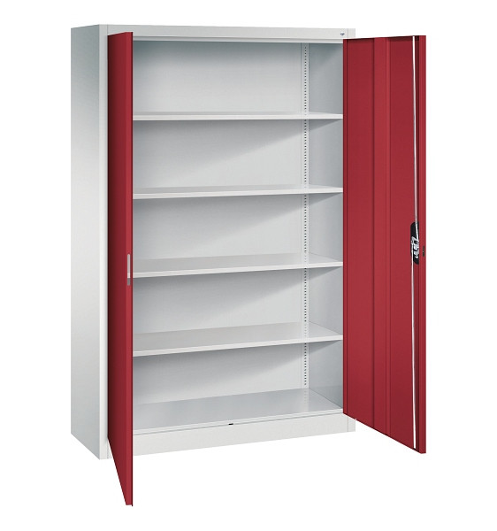 C+P Büroschrank Acurado, H1950xB1200xT400mm, 7035/3003, 9460-000 S11078