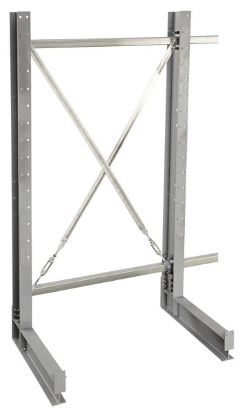 Schulte K 6000, Kreuzstrebe 1250 mm für Ständerhöhe 4000 / 5000 mm, inkl. Spannschlösser und Schrauben, verzinkt, 28681