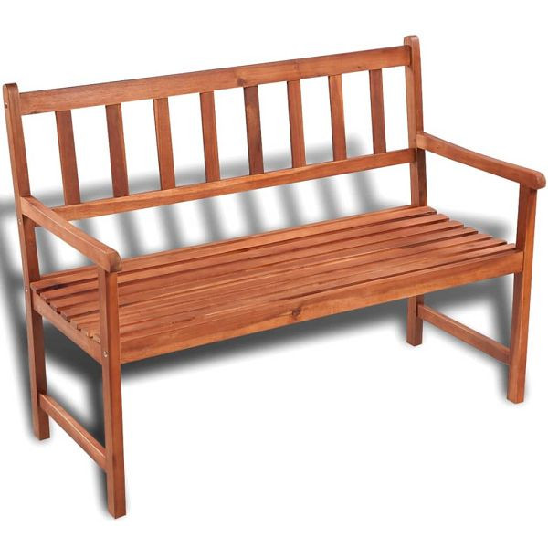 vidaXL Gartenbank 120 cm Massivholz Akazie, 41448, 8718475908616