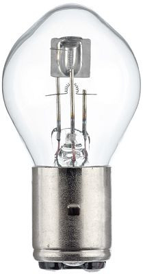 HELLA Halogen-Glühlampe, S2, Standard, 6V, 35/35W, Sockelausführung Glühlampe: BA20d, Schachtel, 8GD 008 898-061