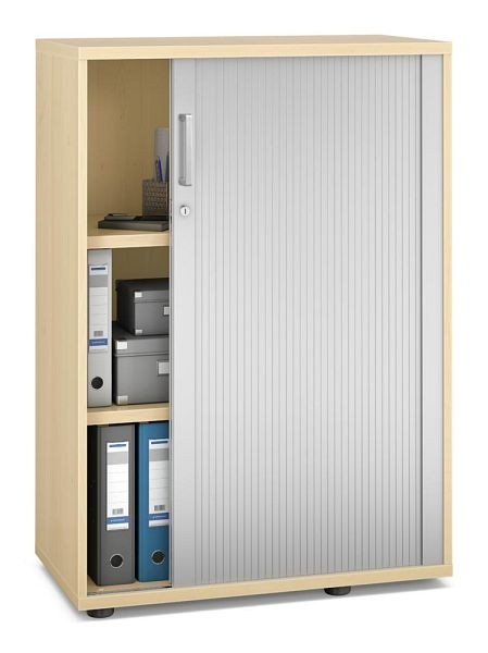 Deskin Rollladenschrank MULTI MODUL-PRO, Ahorndekor, B 800 x H 1140 x T 420 mm, 352304