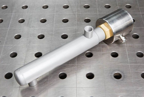 Siekerkotte Durchlaufrohr für Elektro Einschraubheizkörper 3,0 kW Einbautiefe 275mm G1 1/2" MS (mit und ohne Regler), 181012