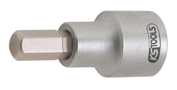 KS Tools 3/8" Bit-Stecknuss für Innensechskant-Schrauben am Bremssattel, 7mm, 911.3928