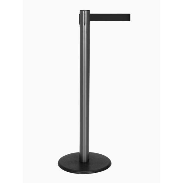 Stein HGS Personenleitsystem -P-Line Famous-, anthrazit, schwarz, mit Sicherheitsverschluss (selbstlösend), Gurtlänge: 2,3 m, 12799-0303