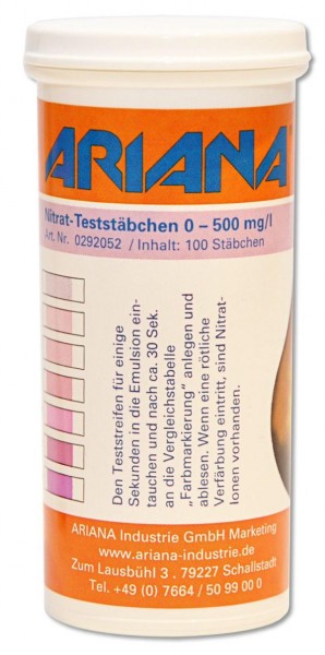 Ariana Nitrat Teststäbchen (100St.), 0292052