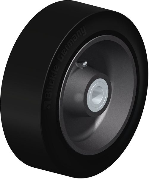 Blickle GEV 425/45K Rad aus Elastik-Vollgummi, Schwarz, 444000