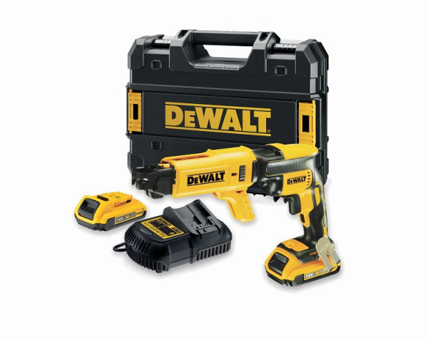 DeWalt Akku-Schnellbauschrauber-Set, 18V / 2,0Ah, DCF620D2K-QW
