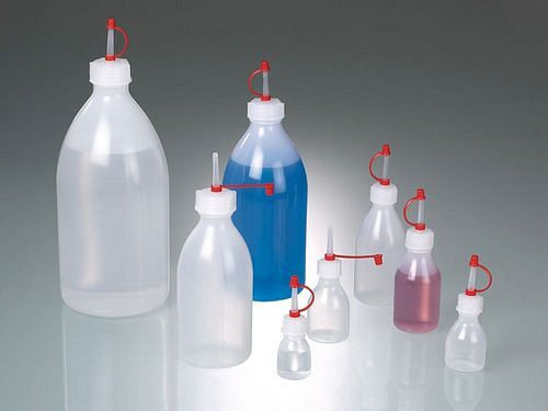 DENIOS Tropfflasche aus LDPE, mit Verschlusskappe, 1000 ml, VE: 36 Stück, 309725