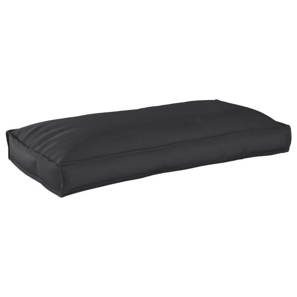 vidaXL Palletkissen für Sitz-/Rückenlehne Schwarz 120x60x12 cm Oxford-Stoff, 42001562