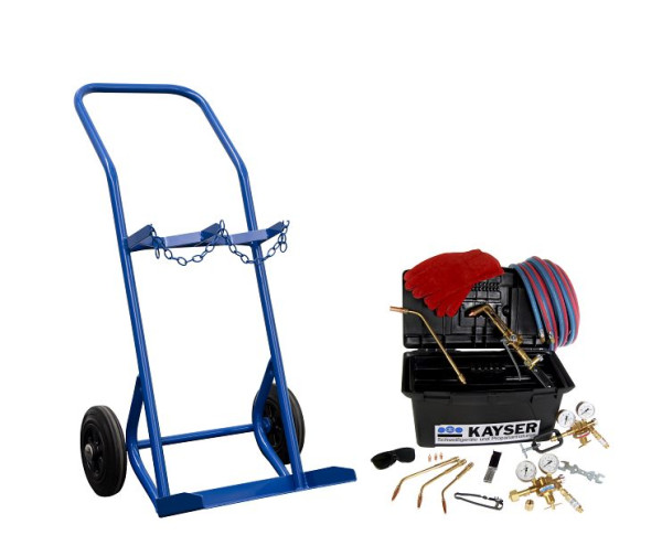 ELMAG AUTOGEN-Komplett-Set - ohne Gasflaschen, Montagebox KE 17/5m - Set / 10 l, 57271