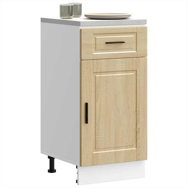 vidaXL Küchenunterschrank Porto Sonoma-Eiche Holzwerkstoff, 853950
