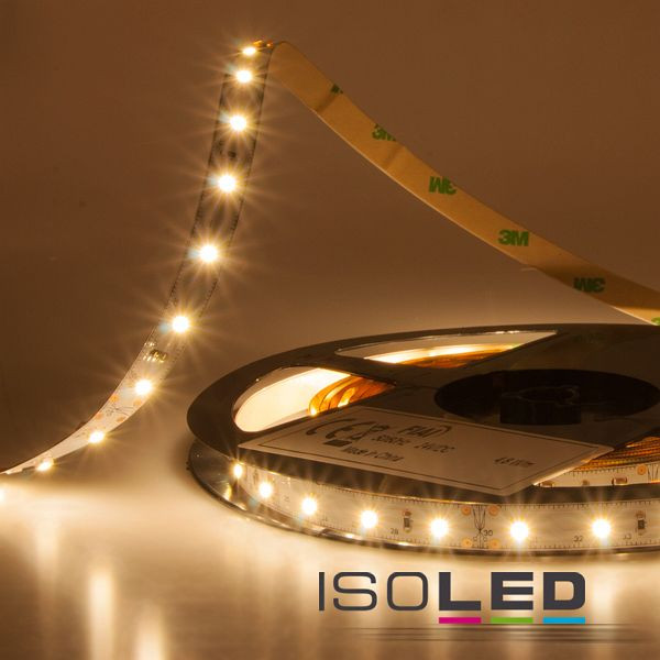 ISOLED LED SIL825 Flexband, 24V DC, 2,4W, IP20, 2500K, 10m Rolle, 60 LED/m, 113418