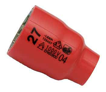 Lemp Steckschlüssel Einsatz 27mm 1/2" normal 6 kt, 130427
