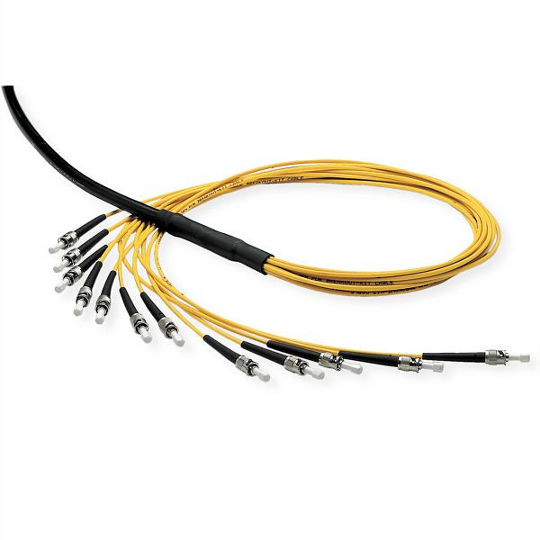 VALUE Außenkabel 12G 50/125 µm ST/ST, erster Meter, 21.99.0636