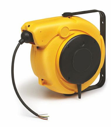 Ebinger Kabelaufroller XF 5000, 9,5m Kabel H05VV-F 4x1,5mm², 2.350.012