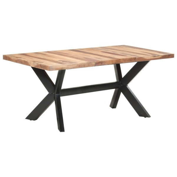 vidaXL Esstisch 180x90x75 cm Massivholz Honigfarben, 321548