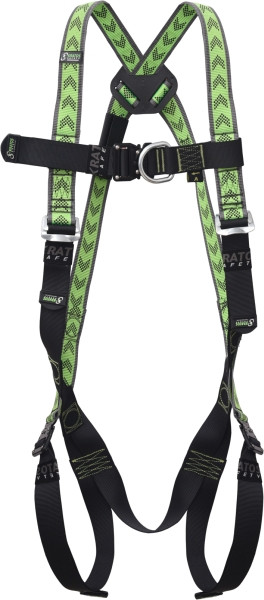 Kratos Zweipunktauffanggurt, davon 1 Verankerungspunkt mittig am Brustgurt, mit 3 Schnellverschluss-Schnallen, S-L, FA1010500A