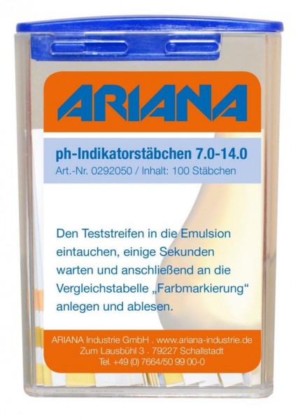 Ariana pH-Teststäbchen (100St.), 0292050