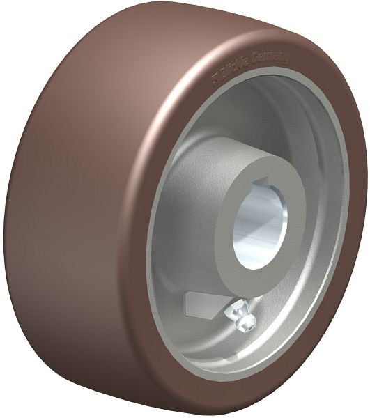 Blickle GBN 127/25H7 Rad aus Blickle Besthane®, Braun, 754341