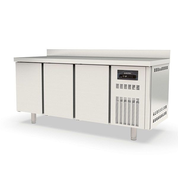 Vaiotec TOPLINE Tiefkühltisch 700 / 3-fach GN1/1 mit 3 Türen und Aufkantung, 10314