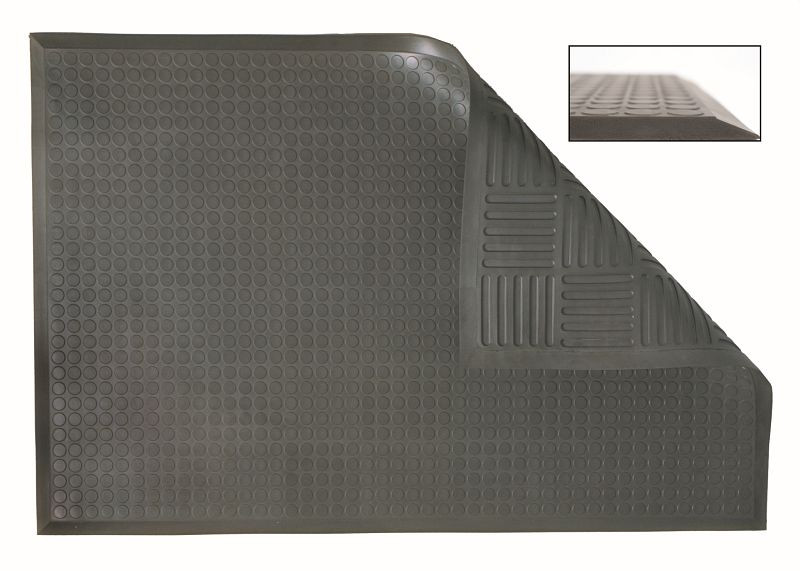 Ergomat Complete Deluxe Reinraum Anti-Ermüdungs-Matte, Länge 180 cm, Breite 60 cm, DST60180