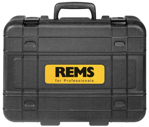 REMS Koffer mit Einlage, schwarz, 175018 R, 4039976120043