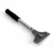 KBS Glatter Schaber zur Reinigung von Grillplatten, glatt hartverchromt, Power 650, 10209346
