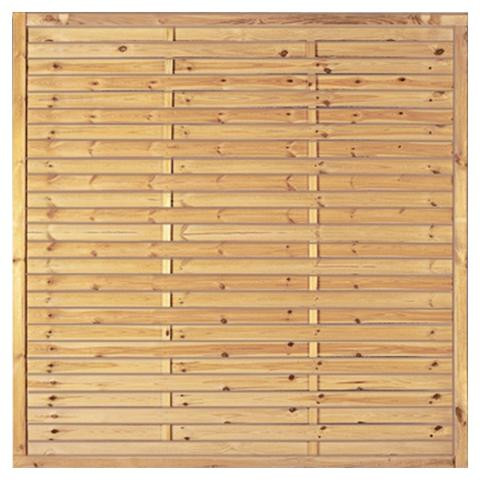 T&J Lamellenzaun 180 x 180 cm, Rahmen 34/54 mm, kdi grün, 10001