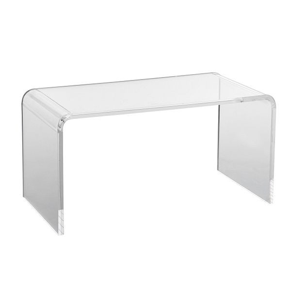 VEVOR Beistelltisch 813 x 401 x 414 mm, U-förmig, Transparent für Getränke, Essen, Snacks, Verwendet im Wohnzimmer, Schlafzimmer, YKLKFZXTMSDGUZ3PAV0