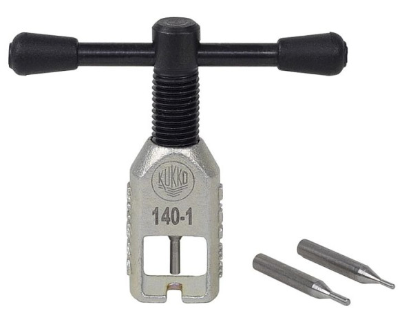 KUKKO Micro-Abzieher, z.B. für Tachowellen, Manometer, Uhren, Modellbau, Gabelöffnung: 2,25 mm, 140-1