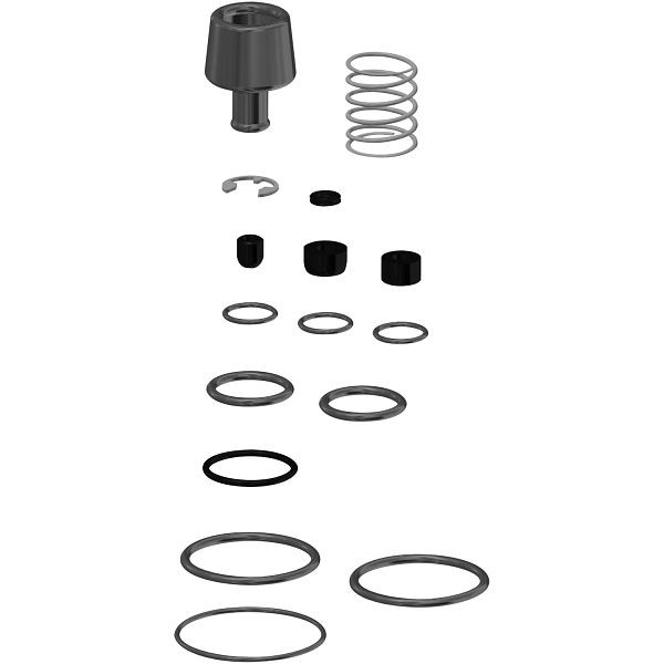 KWC Ersatzteilset, Gummiteile, Druckfeder und Sicherungsring, 2000104807