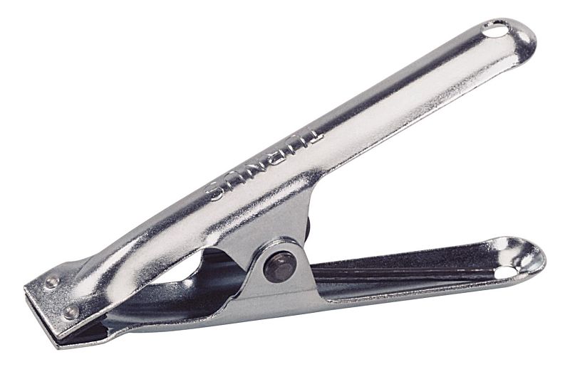 Dönges Froschklemme – Spannweite 1–4 Mm, Verzinkt, Mit Gehärteten Stahlbacken, 340 G, Für Seile & Drähte