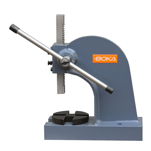 BOKA Drehdornpresse Zahnstangenpresse 0,5-5 Tonnen Hochleistungs-Handpresse Präzise Metallbearbeitung Werkstatt Montagen AP-2, 576503