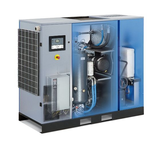 ELMAG Schraubenkompressor RMB 21D IVR, 22 kW/5-13 bar, inkl. Kältetrockner, 12586