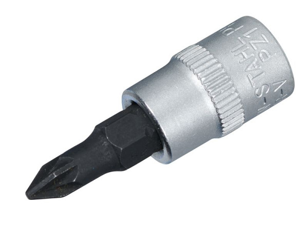 SW-Stahl Schraubendreheinsatz, 1/4", Kreuz, PZ1, PE/4-1