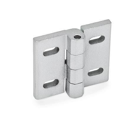 Ganter Scharniere, justierbar, Zink-Druckguss (GN 235-ZD-40-45-H-SW), VE: 10 Stück, 235-ZD-40-45-H-SW