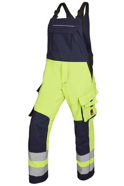 ROFA Latzhose 4592539 APC 1 - APC 2, Größe 98, Farbe 388-leuchtgelb-schwarzmarine, 4592539-388-98