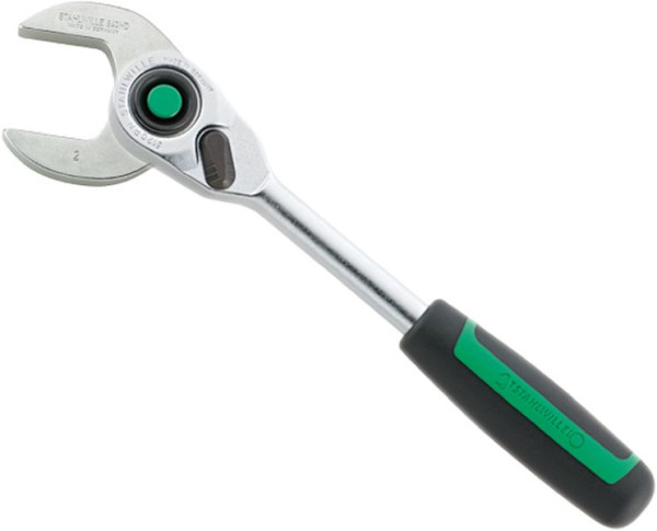 STAHLWILLE CROW-FOOT-Schlüssel heavy-duty Nr.540a HD Schlüsselweite 2 3/16 " Innen-4kant 1/2 " Länge 93 mm, 03501075