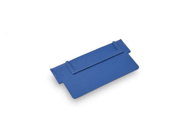 Stemo 12 Midi Trennplatte blau, 120x65mm, VE: 25 Stück, 410402