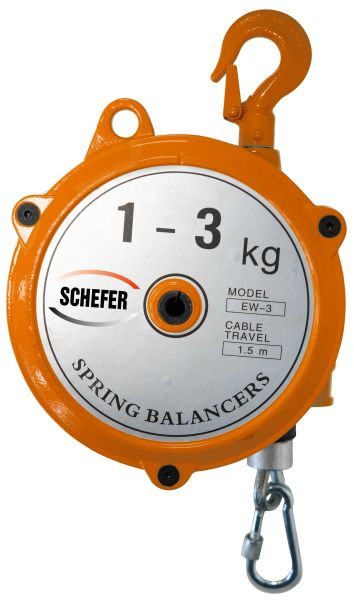 Schefer Federzug FEZ Premium, Tragfähigkeit 1-3 kg, 2054010FEZ30