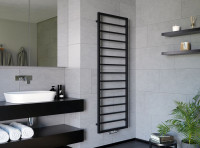 Produktbild von Ximax Badheizkörper Pure Slim Mittenanschluss 1720 mm x 600 mm 664 Watt Schwarz Matt, 11456 Ximax Badheizkörper Pure Slim Mittenanschluss 1720 mm x 600 mm 664 Watt Schwarz Matt, 11456