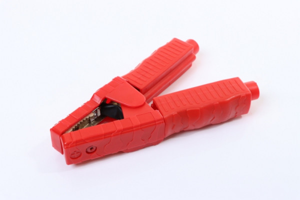 ELMAG Polklemme (rot +) - vollisoliert, inkl. 500A Sicherung, 1000 A, L= 195 mm, 57072