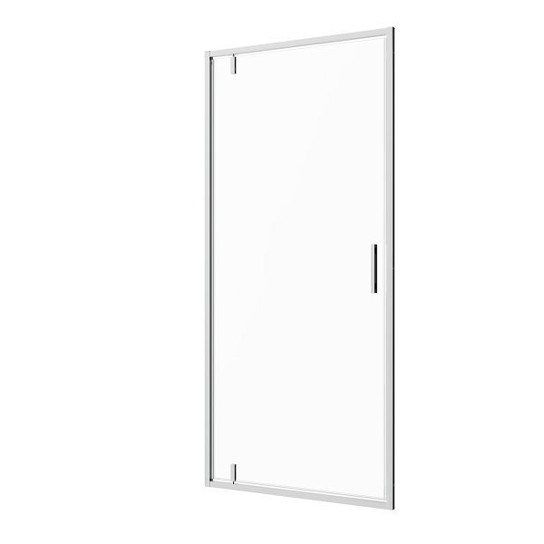 Sanotechnik Schwenktür chrome 100x200 cm 6mm ESG Easy-Clean, SLH100