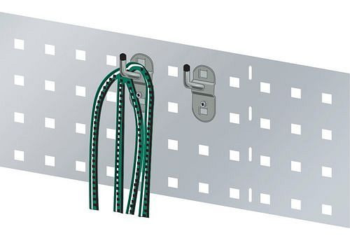 DENIOS Werkzeughalter, Länge 35 mm, Ausführung: senkrecht, einfach, 5 Stück, 286484