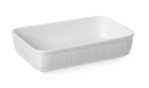 Hendi Ofenform Porzellan Rustica, rechteckig, LxBxH: 282x192x65 mm, 786369