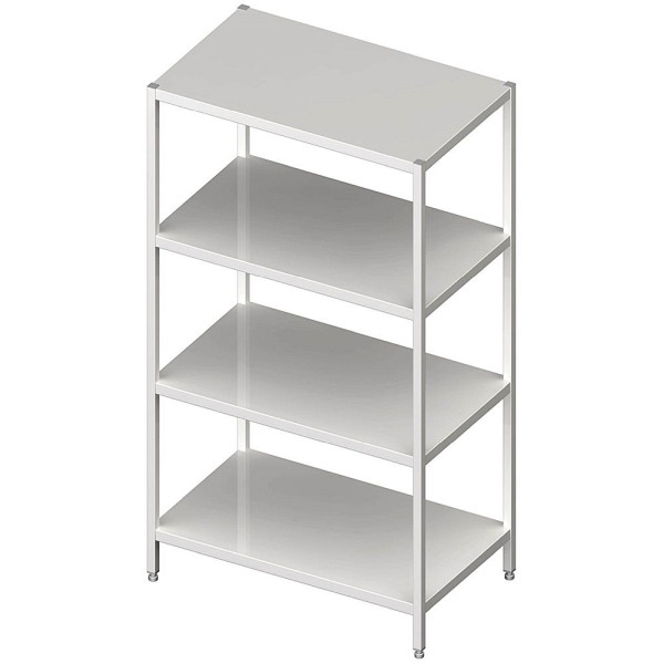Stalgast Regal mit glatten Böden 1500x500x1800mm, verschweißt, VRL15500