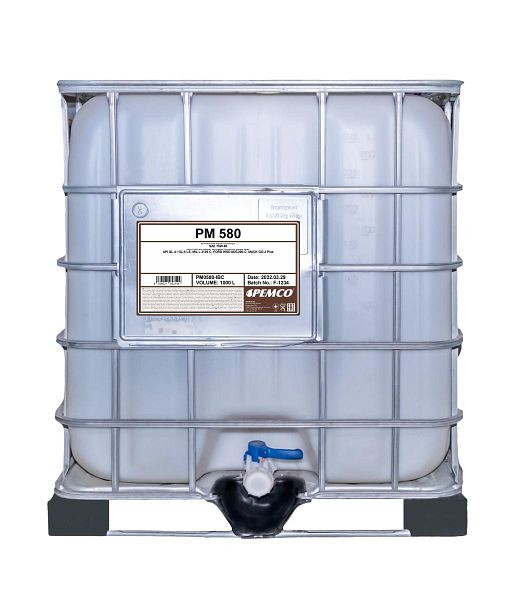 PEMCO Getriebeöl 580 SAE 75W-80, VE: 1000 l, PM0580-IBC
